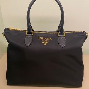 Prada nylon tote